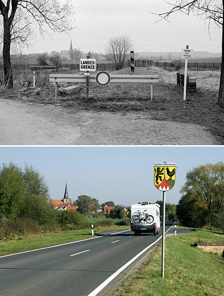 Innerdeutsche Grenze - Bayern/Thüringen 1982