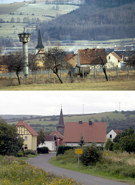 Innerdeutsche Grenze - Thüringen/Hessen 1984/2004