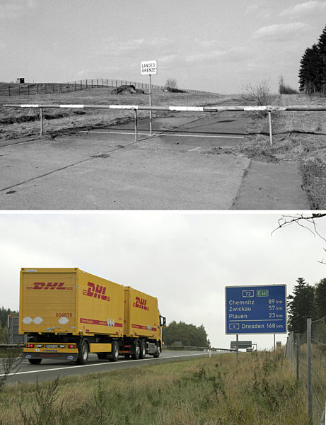 Inner German Border - Bavaria/Saxony 1982/2007