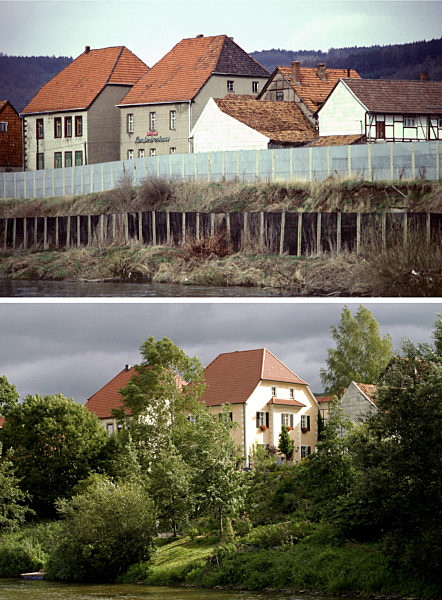 Innerdeutsche Grenze - Thüringen/Hessen 1984/2004