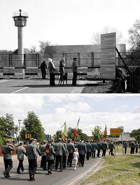Innerdeutsche Grenze - Niedersachsen/Sachsen-Anhalt 1984/2009