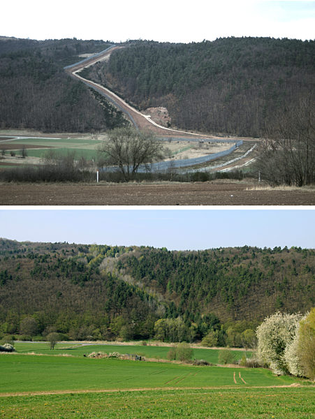 Inner German Border - Hesse/Thuringia 1984/2010