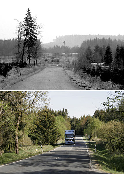Innerdeutsche Grenze - Harz 1982/2007
