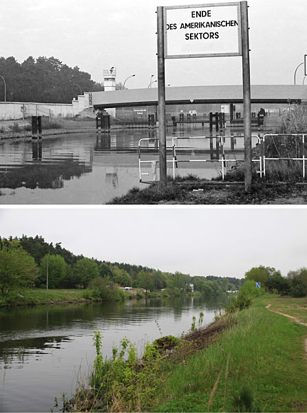 Berliner Mauer - GÜST Dreilinden 1982/2010