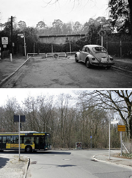 Berliner Mauer - Berlin/Brandenburg 1982/2010
