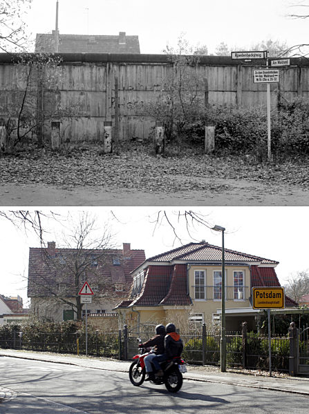Berliner Mauer - Berlin/Brandenburg 1982/2011