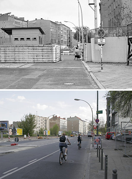 Berliner Mauer - GÜST Chausseestraße 1982/2006