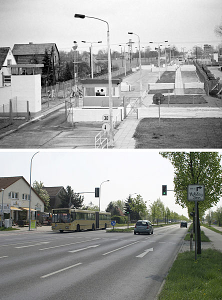 Berliner Mauer - GÜST Waltersdorfer Chaussee 1982/2006