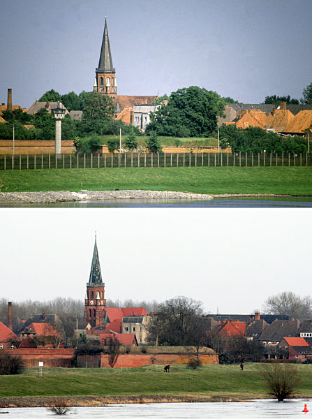Innerdeutsche Grenze - Elbbrücke Dömitz 1984/2007