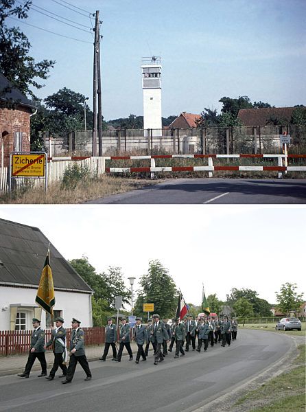 Innerdeutsche Grenze - Niedersachsen/Sachsen-Anhalt 1984/2009