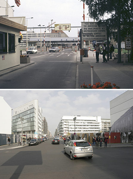 Berliner Mauer - Checkpoint Charlie 1984/2007