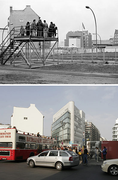 Berlin Wall - Checkpoint Charlie 1982/2007