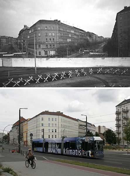 Berlin Wall - Bernauer Strasse Street 1982/2008