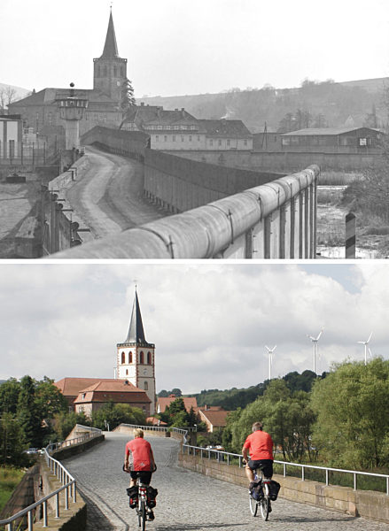 Innerdeutsche Grenze - Brücke der Einheit 1982/2009