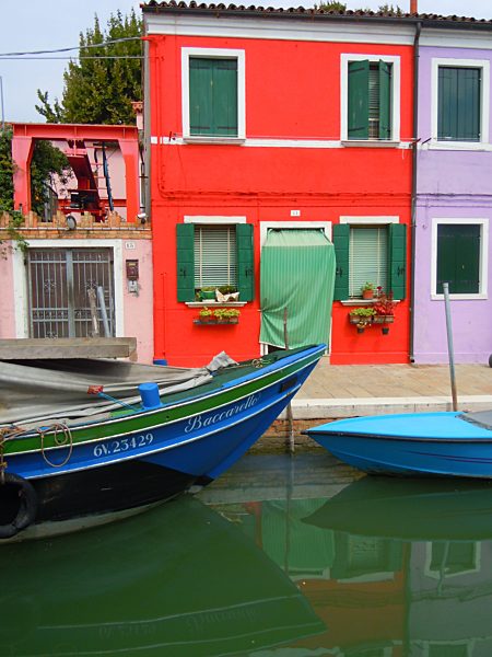 Insel Burano - Rotes Haus