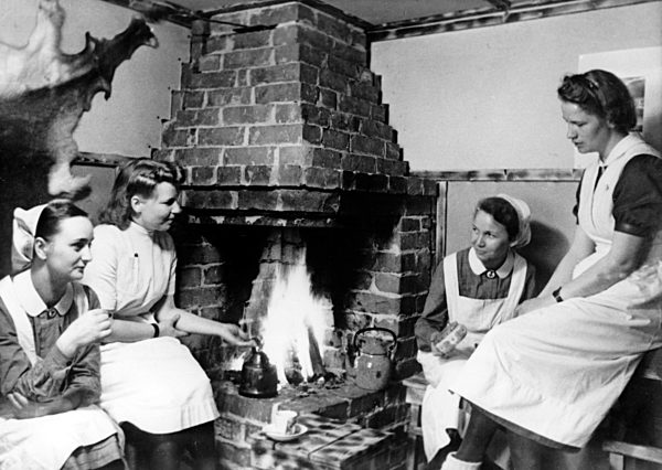 II. WK - Finnische Front - Krankenschwestern 1943