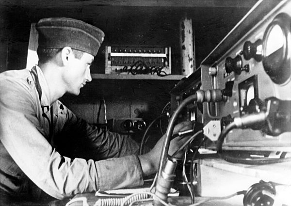 II. WK - Kriegsmarine - Marine-Funk-Station 1944