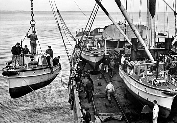 II. WK - Kriegsmarine - Pinassen 1942