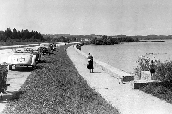 III. Reich - Reichsautobahn am Chiemsee 1938