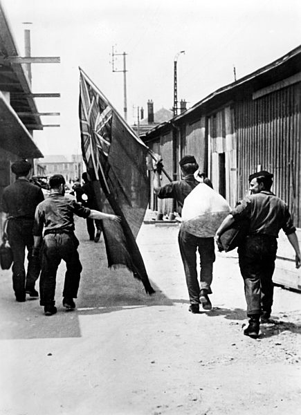 II. WK - Kriegsmarine - Britische Flagge 1942