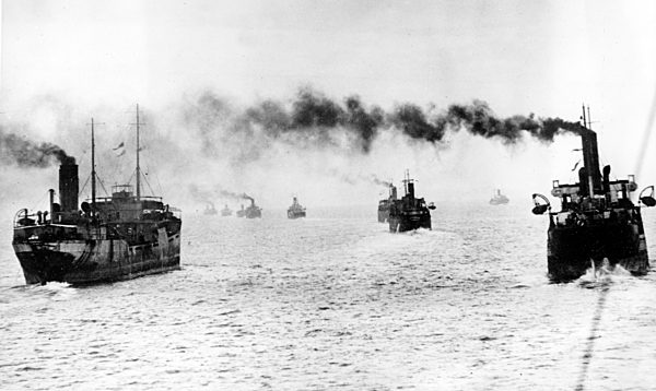 II. WK - Kriegsmarine - Britischer Geleitzug 1940