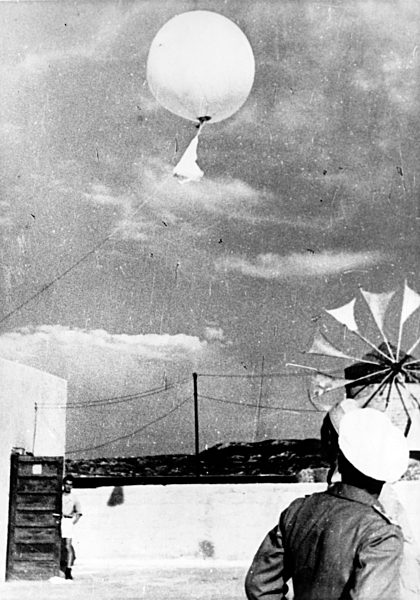 II. WK - Kriegsmarine - Wetterballon 1944