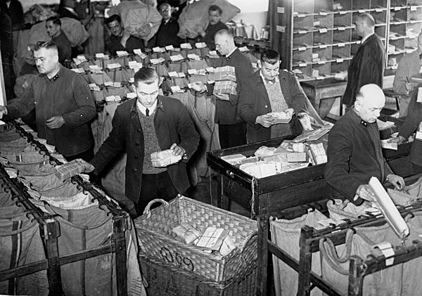 II. WK - Postsammelstelle Berlin 1939