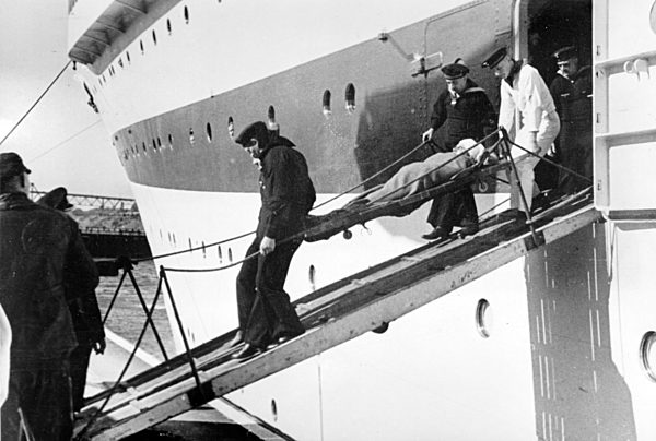 II. WK - Lazarettschiff - Verwundetentransport 1939