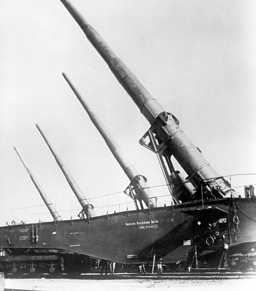 II. WK - Deutsche Wehrmacht - Eisenbahngeschuetz 1940