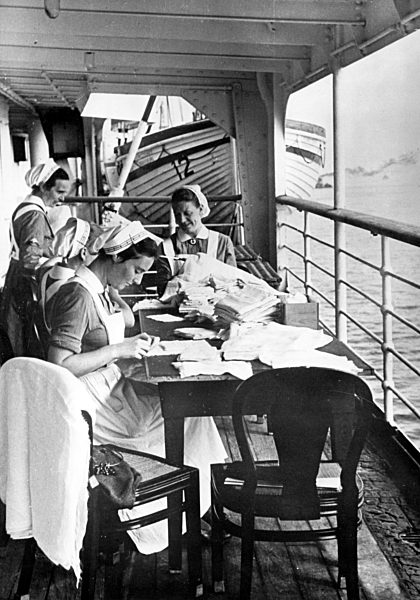 II. WK - Deutsche Wehrmacht - Lazarettschiff 1942