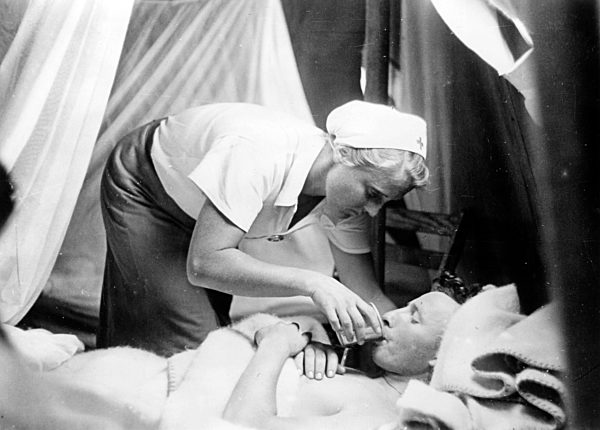 II. WK - Afrikafeldzug - Lazarett 1942