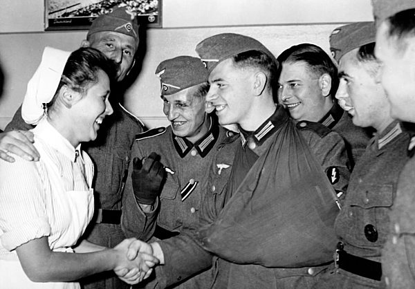 II. WK - Deutsche Wehrmacht - Verwundetenversorgung 1941