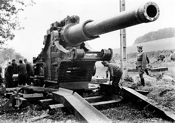 II. WK - Schwere Artillerie - Stellungswechsel 1940