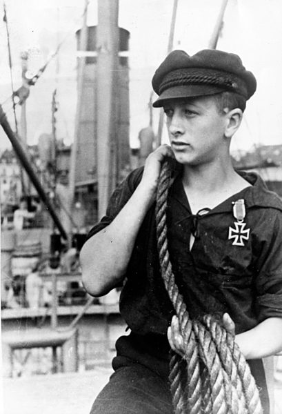 II. WK - Marine - Jugendlicher mit EK 1940