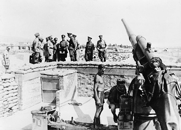 II. WK - Suedostwall - Flak-Stellung 1943
