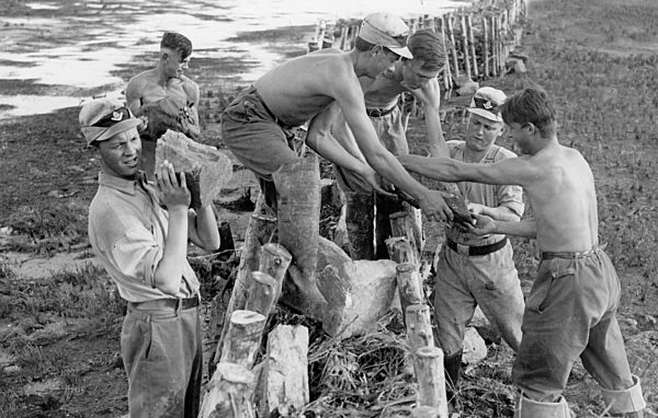 III. Reich - Reichsarbeitsdienst im Einsatz 1934