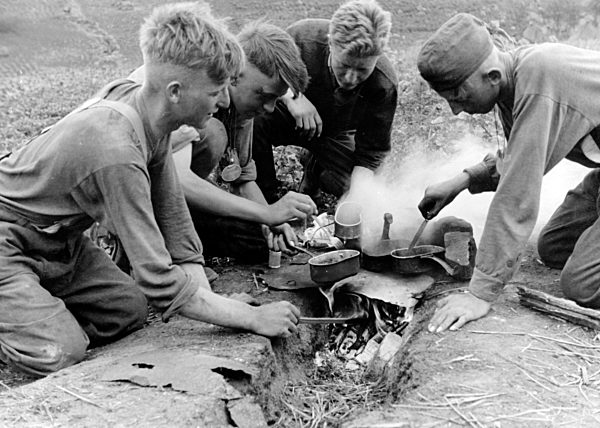 II. WK - Ostfront - Reichsarbeitsdienst im Kriegseinsatz 1942