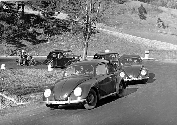 III. Reich - KdF-Wagen überquert Alpen 1938
