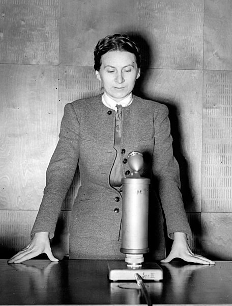 II. WK - Reichsfrauenführerin Gertrud Scholtz-Klink 1941