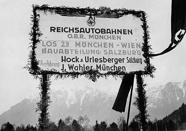 III. Reich - Reichsautobahn Österreich 1938