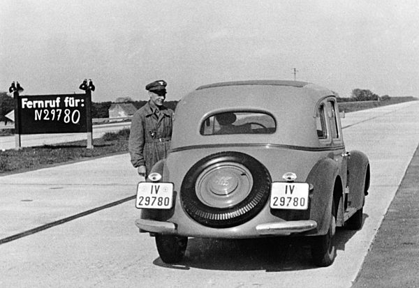 III. Reich - Reichsautobahn-Reiseruf 1938
