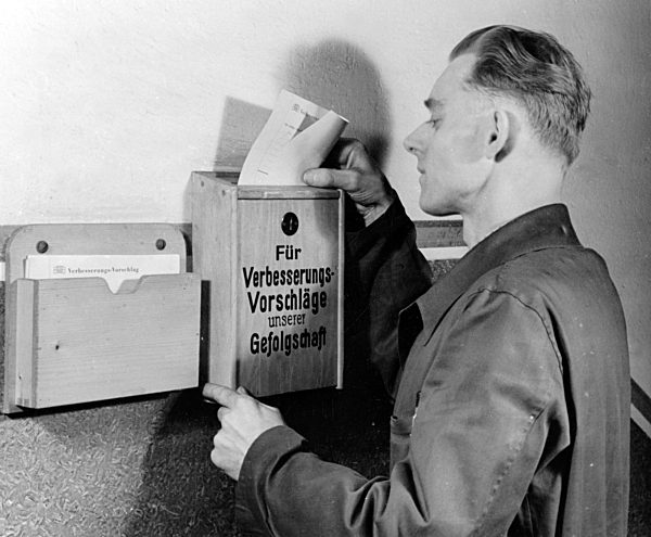 III. Reich - Betriebliches Vorschlagwesen