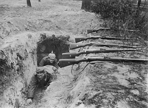 I. WK - Westfront - Gräben