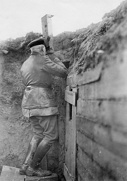 I. WK - Westfront - Schützengraben