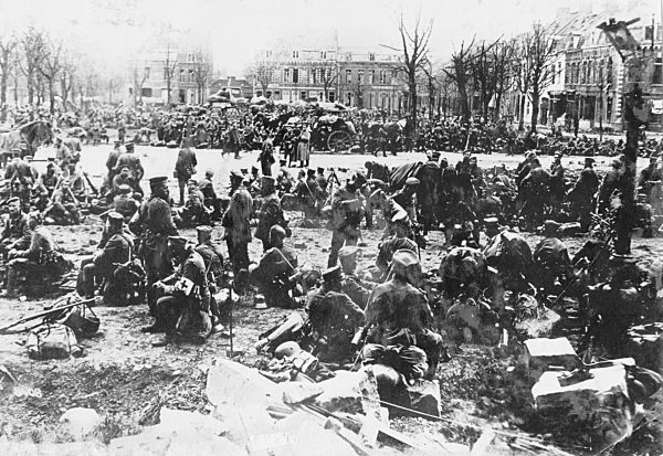 I. WK - Westfront - Flandernschlacht 1918