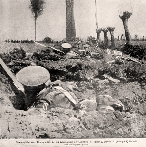 I. WK - Westfront - Deutscher Angriff