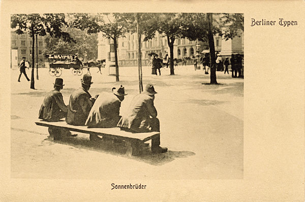 Kaiserzeit - Berliner Typen um 1900