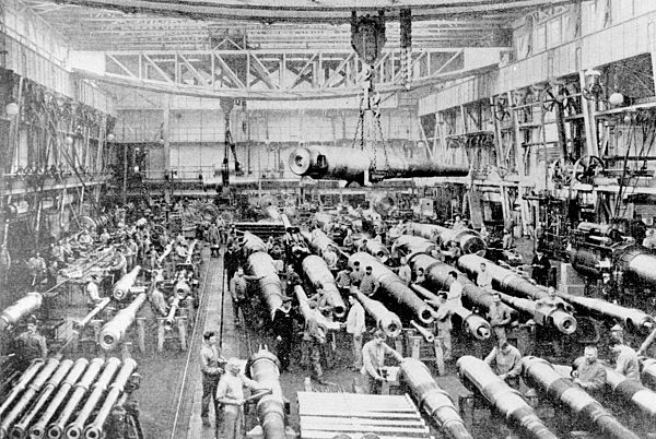 Kaiserreich - Krupp Gussstahlfabrik in Essen 1904