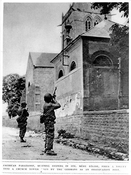 II. WK - Sainte-Mere-Eglise 1944