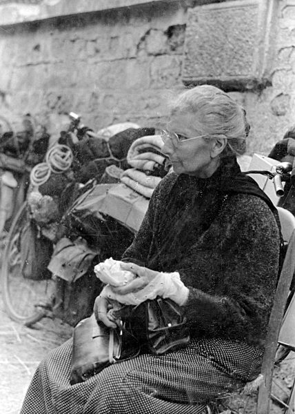 II. WK - Französische Zivilisten auf der Flucht 1944